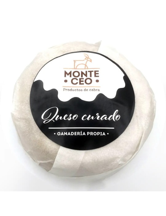 Queso Curado de Cabra Artesanal 90 Días | Monte Ceo